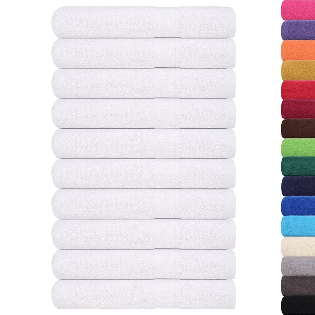 Asciugamani FROGN 25 pz Bianco 100x200 cm 360 g/m² 136668