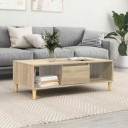 Tavolino da salotto Rovere Sonoma 102 x 55 x 35 cm 876191