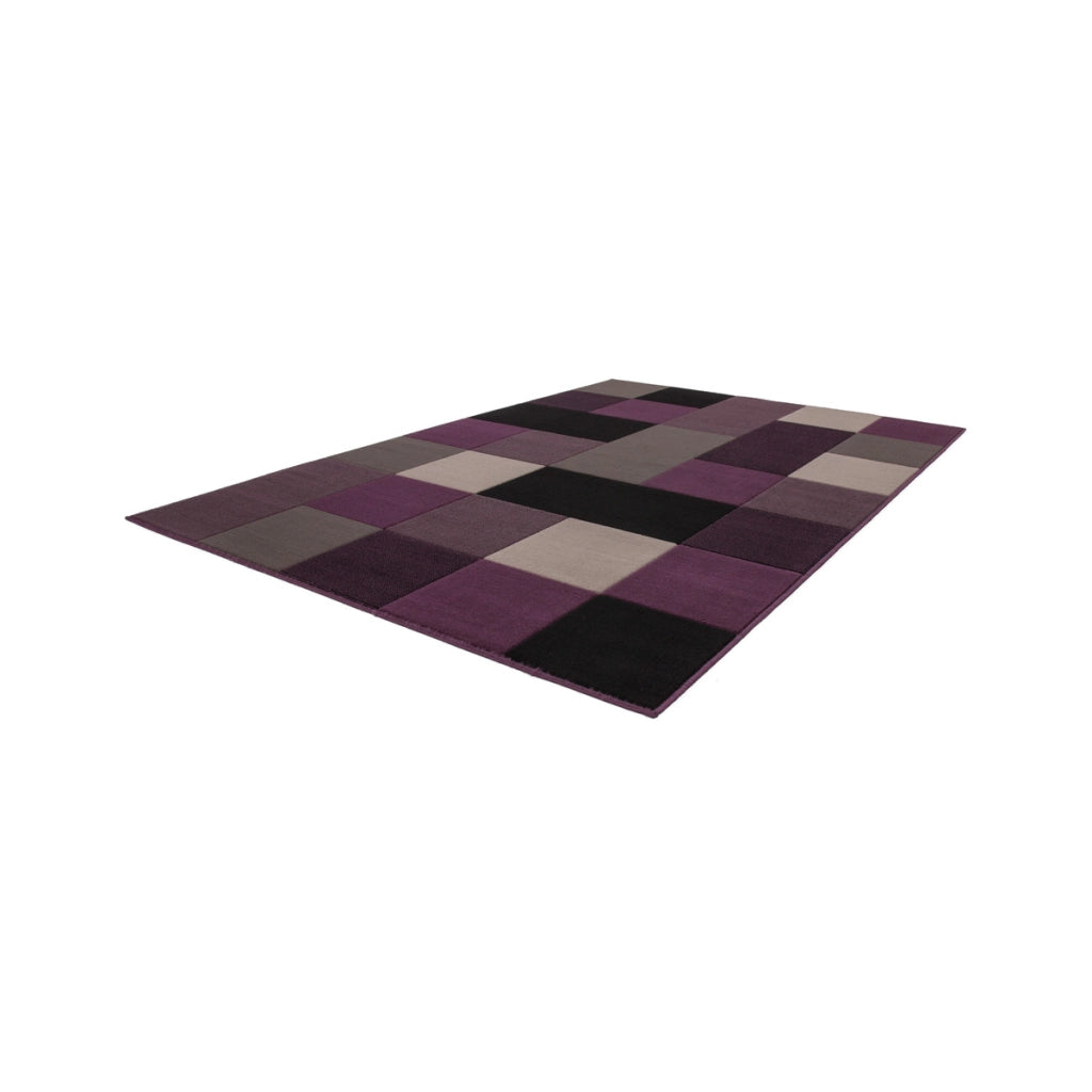 Tappeto Sona 2034 Moderno Patchwork Argento