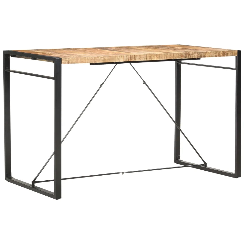 Tavolo da Bar 180x90x110cm in Legno Massello di Mango cod mxl 58882