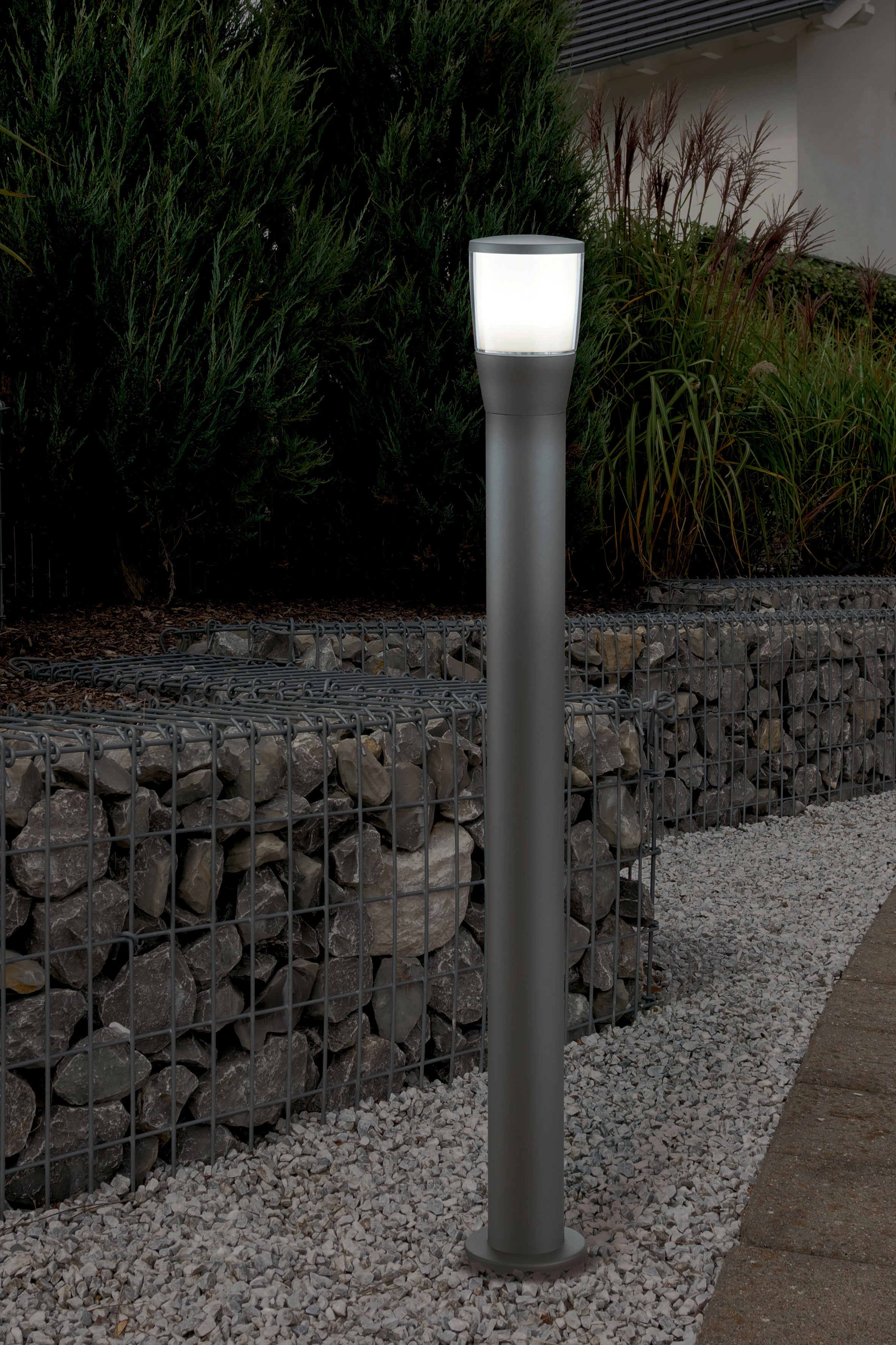 Palo da Esterno a LED in Pressofusione di alluminio Antracite