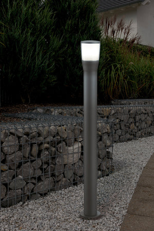 Palo da Esterno a LED in Pressofusione di alluminio Antracite