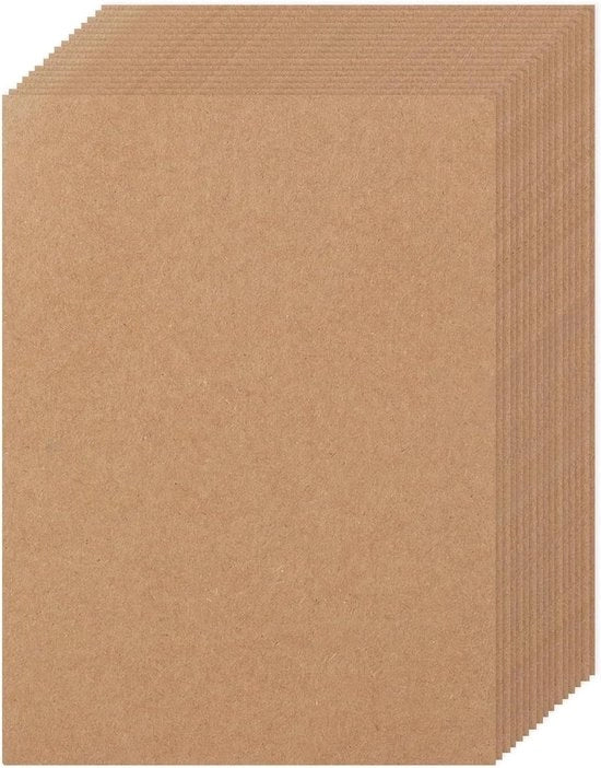 Pacchetto Carte A6 per Progetti di Fai da Te - Carte Bianche 102 x 152 cm, Caffè - 230 g/m² - Carte da Visita - Carte da Indice - Incluso Carta di Auguri e Carta di Matrimonio
