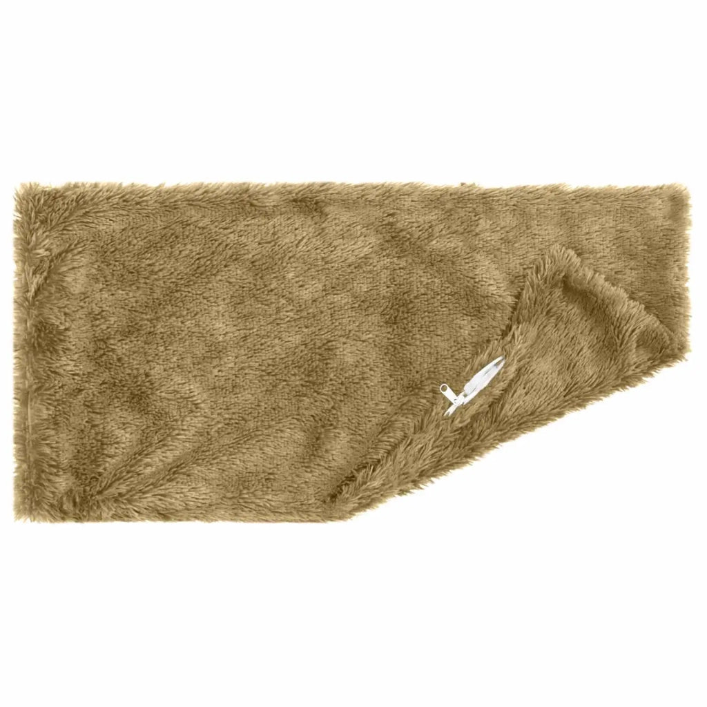 Cuscino con cuscino HEERLEN 2 pz Grigio Chiaro Fleece PV 925951