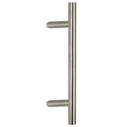 MANIGLIONE INOX INCLINATO 'ARIZONA' Ø 30x500 mm, Inter. 350 mm - Colore Nero - 2 pezzi- FIMET MANIGLIE