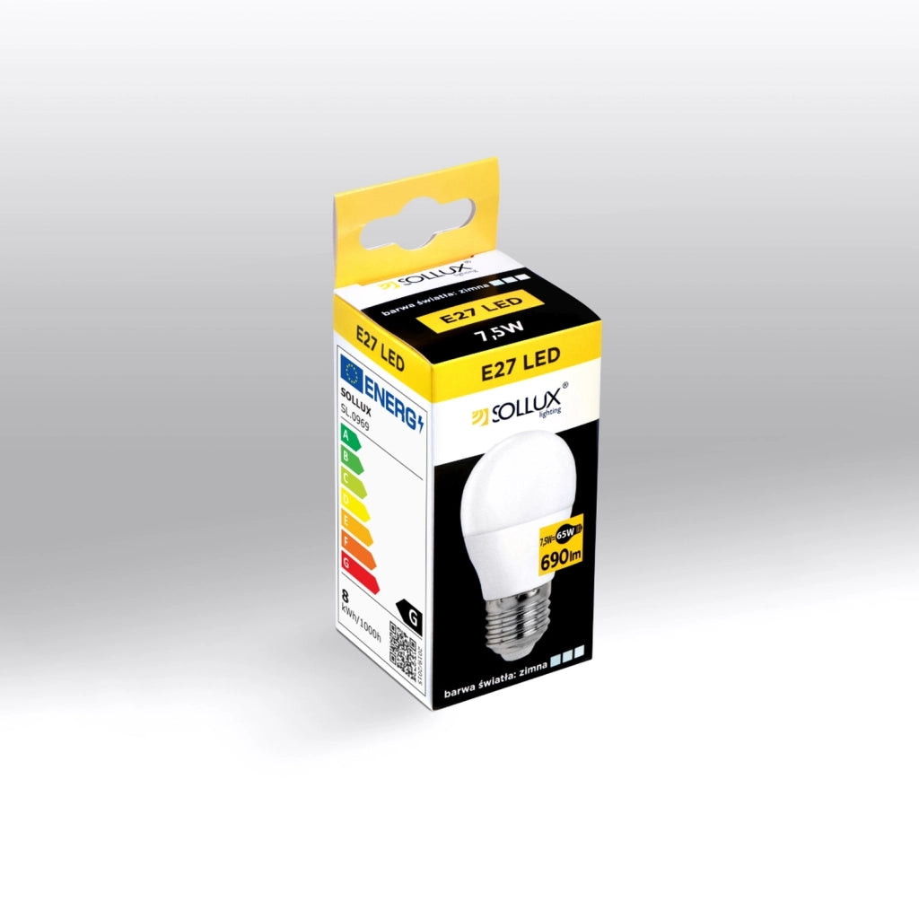 Lampadina LED E27 4000K 7,5W 690lm