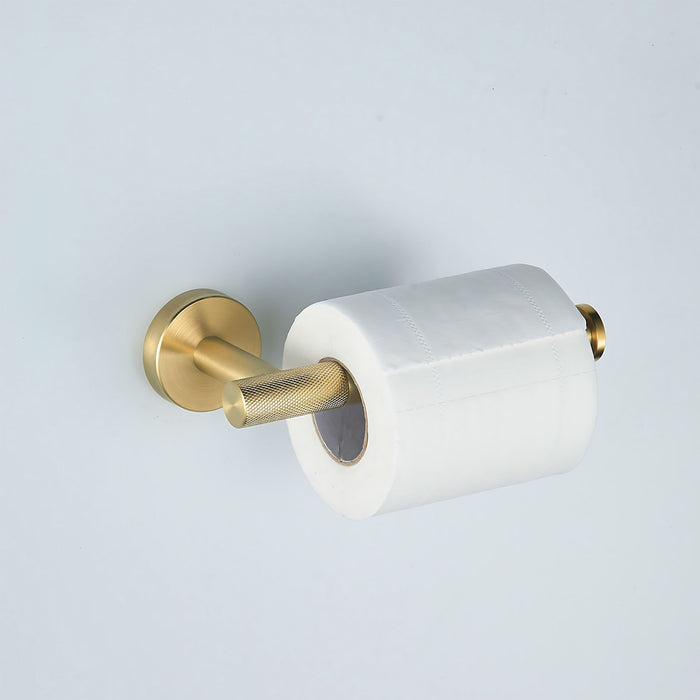 Porta Carta Igienica 6611 Modern Brush Gold