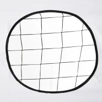 Porta da Calcio per Bambini e Adulti con Rete in PE, in Metallo e Oxford, Bianco e Nero, 240x88x171.5cm