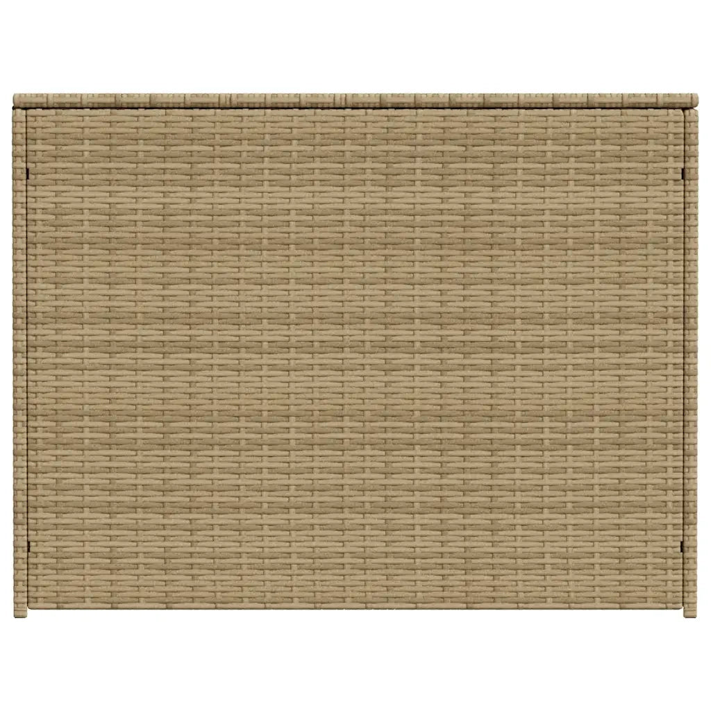 Contenitore da Giardino Beige Misto 984L in Polyrattan