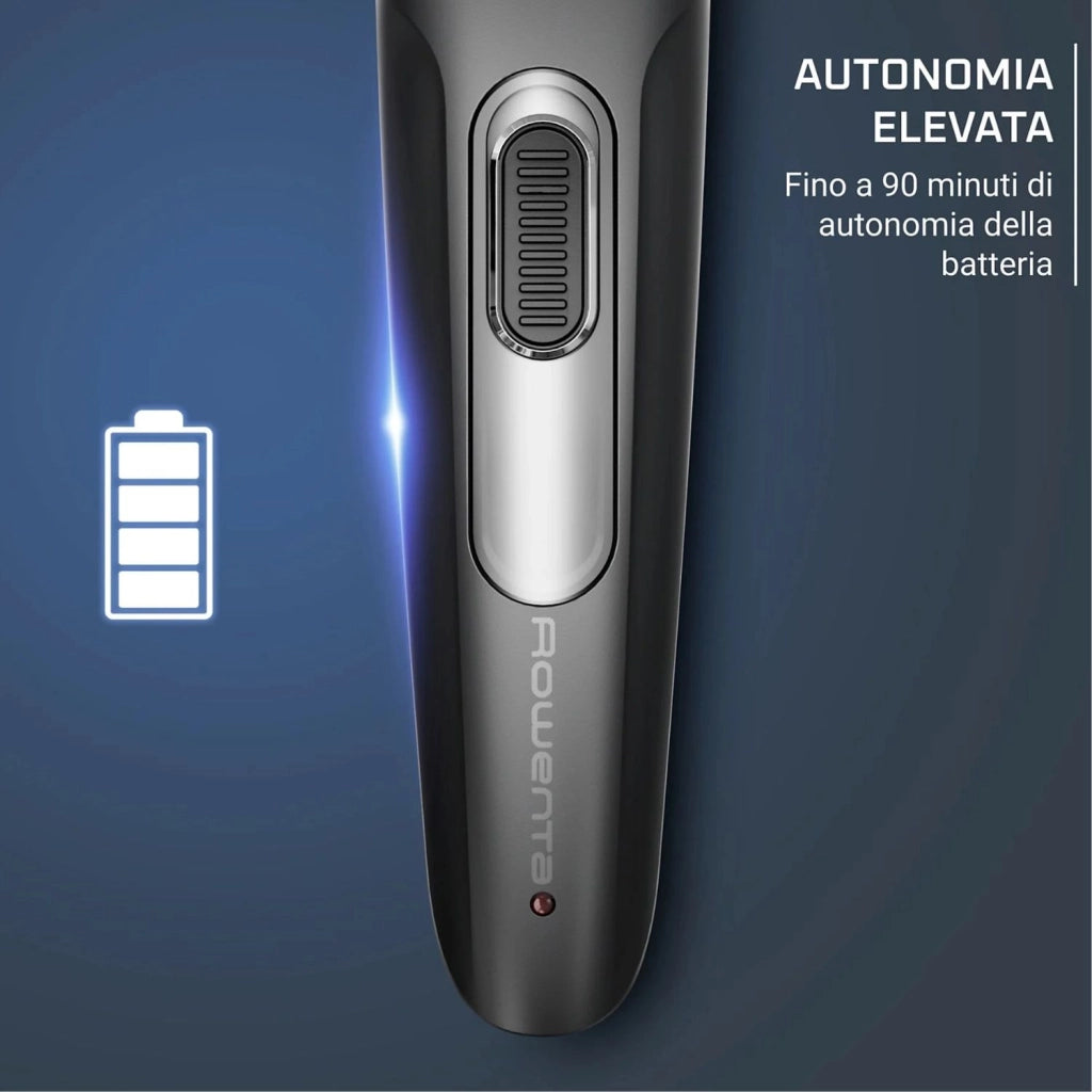 Rowenta Regolabarba  Ricaricabile Stylis TN2804 Black/Silver