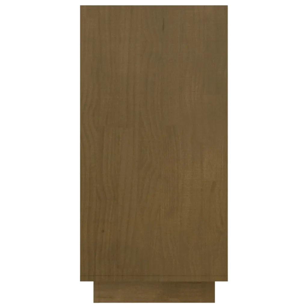 Libreria Marrone ambra 80x35x71 cm in Legno Massello di Pino 810882