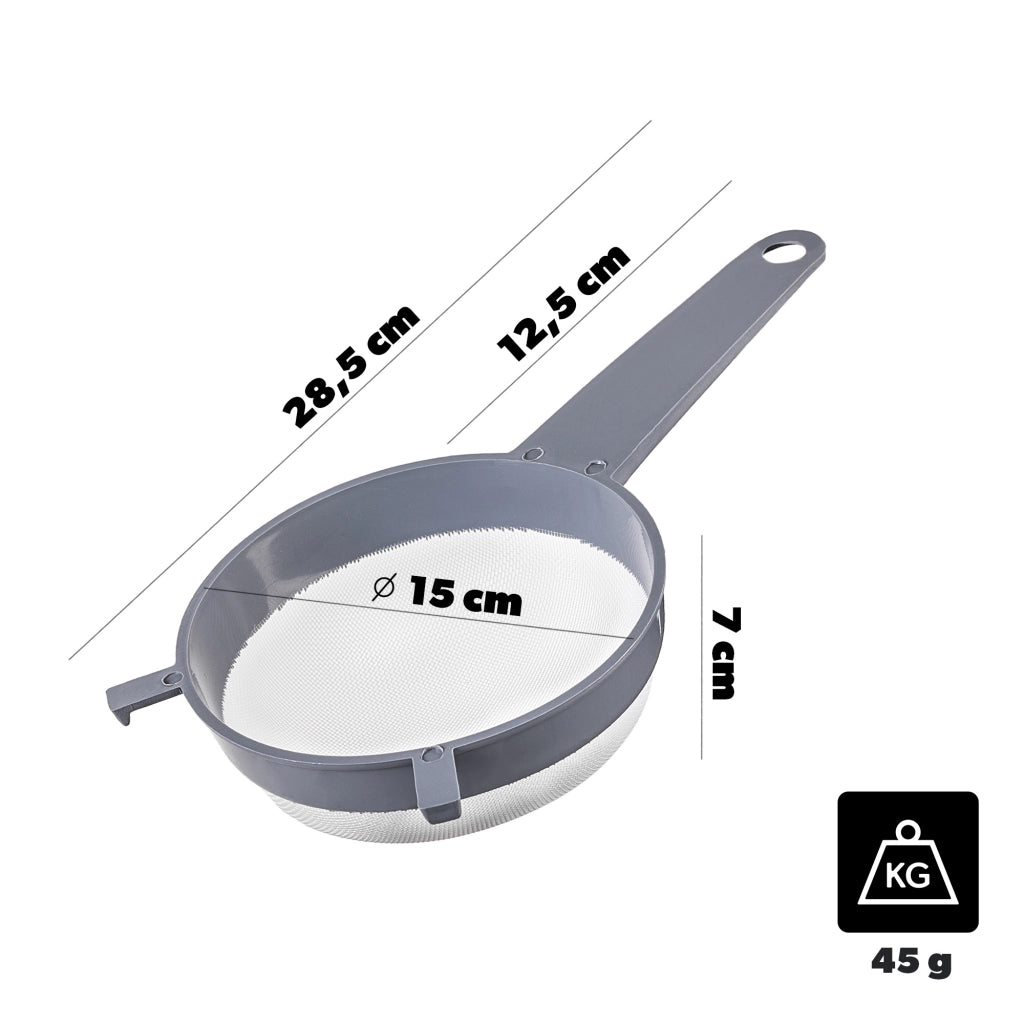 KADAX Sitko fi15cm z żyłką szare <50> K17485
