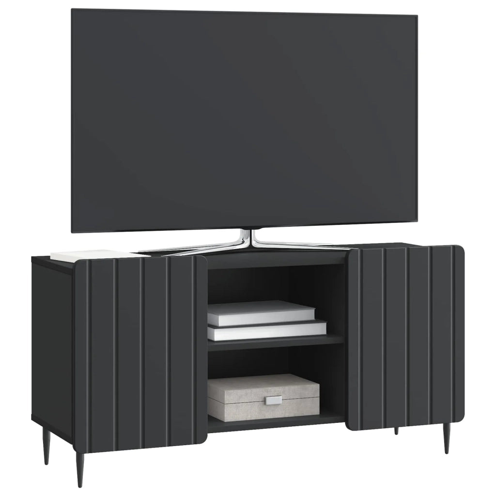 Mobile TV Nero 102 x 34,5 x 52 cm Legno ingegnerizzato 894466