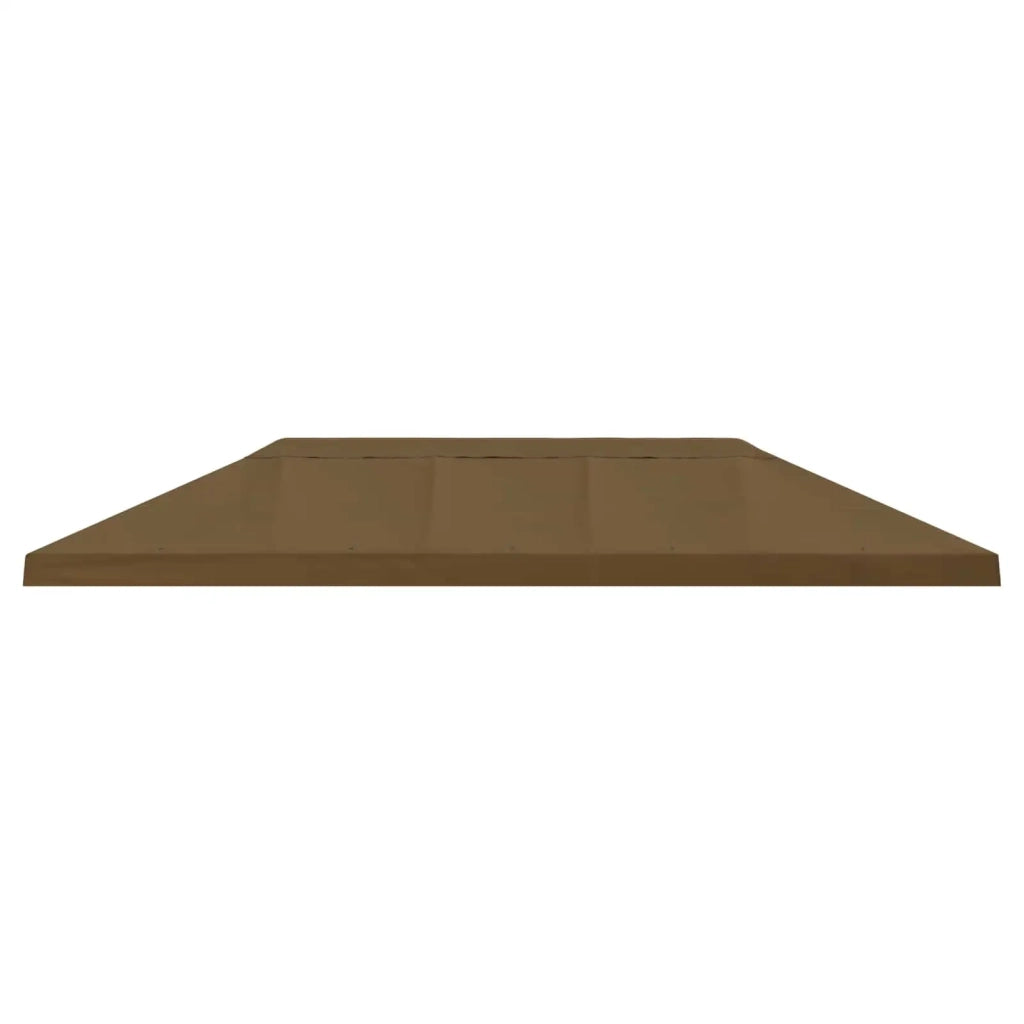 Copertura Tenda Gazebo 6 x 3 m Tortora Poliestere 190 900403