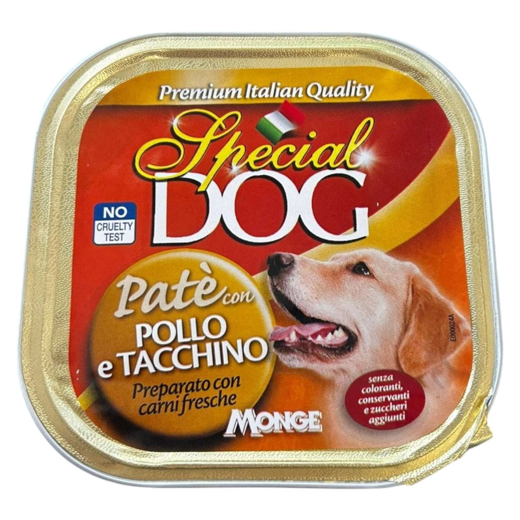 PATE' PER CANI POLLO E TACCHINO SPECIAL DOG 300G