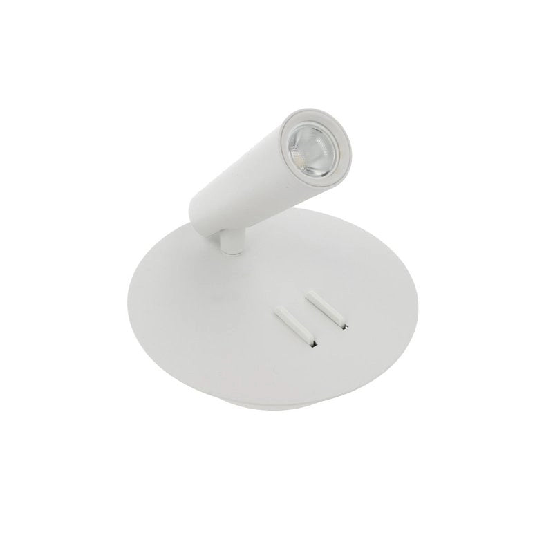 Applique Lampada Led Da Parete Comodino Per Lettura Doppia Illuminazione 3W 6W 3000K SKU-211489