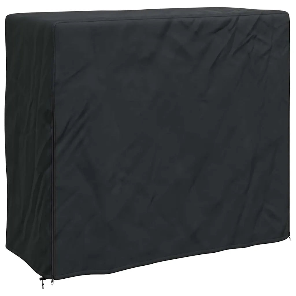 Copertura per portalegna Tinta unita Nero tessuto Oxford 420D 4105898