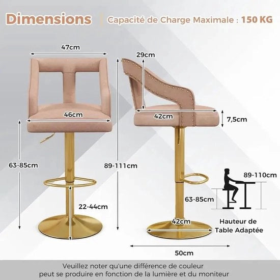 Set di due poltrone con sostegno per gambe e telaio metallico a doppia galvanizzazione in rosso