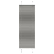 Tenda Plissettata | Tenda pliss¨¨ Antracite 40x100 cm Larghezza Tessuto 39,4 cm
