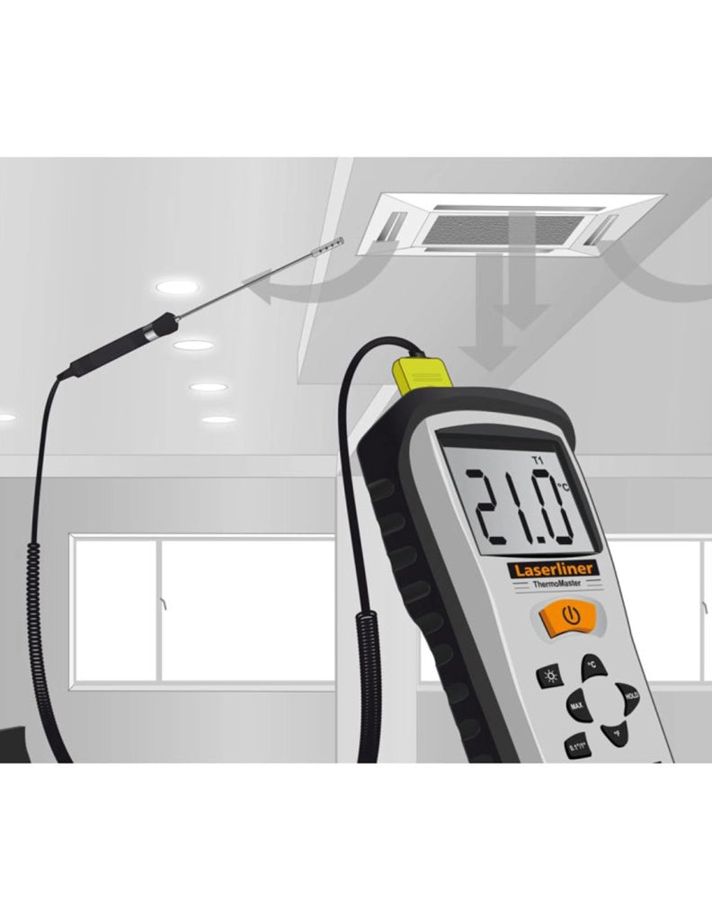 Sensore di temperatura tipo K LASERLINER 082.435A - ThermoSensor Air
