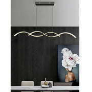 Trade Shop - Lampadario Led Moderno Lampada Twist A Sospensione 25 Watt Luce 6500k 4000k A43 - -bianco Naturale      -