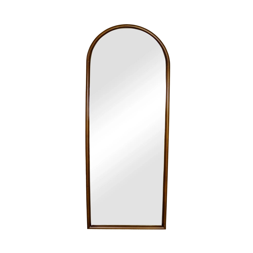 Specchio arco legno di pino, noce