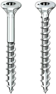 Vite testa svasata stella VYNEX acciaio zincato 4x70/45-Boite 500-351400025034