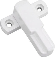 Pannello di Chiusura con Fermo per Bambini - Blocco di Sicurezza per Anticamera con Fermo per Tutto il Mondo - Uso Universale per Ufficio (Bianco)