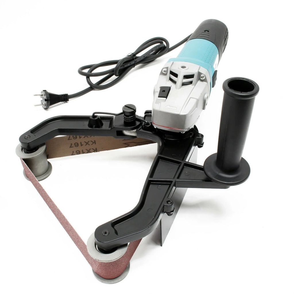 Levigatrice a nastro da 760 mm e 1300 watt per levigatura lucidatura satinatura e carteggiatura  nastro abrasivo 16_0000599