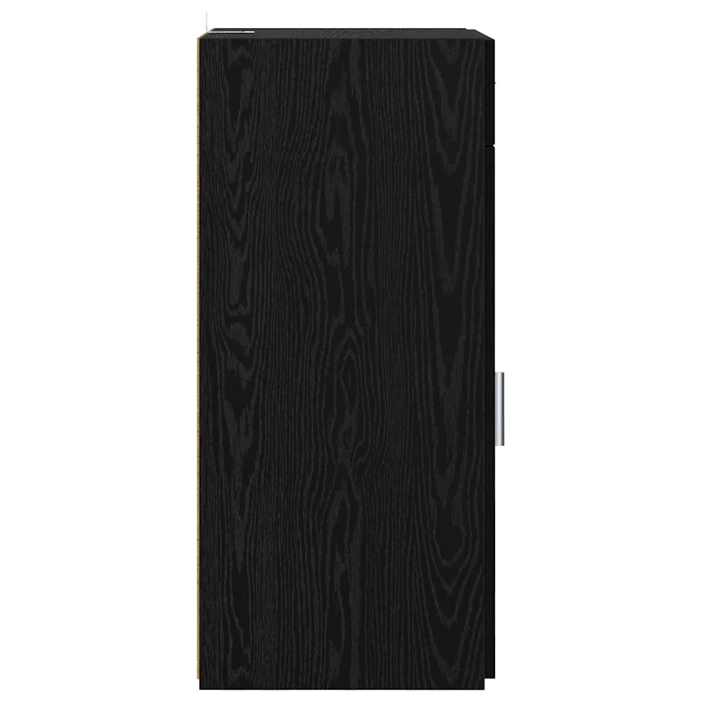 Credenza-Buffet-Armadio da cucina Rovere nero 42,5 x 40 x 93 cm Legno multistrato 359439