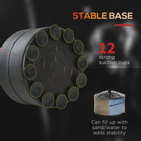 Sacco Boxe da Terra 3 in 1 con 2 Speedball Barra Girevole e Sacco Altezza Regolabile da 160-230 cm  Nero