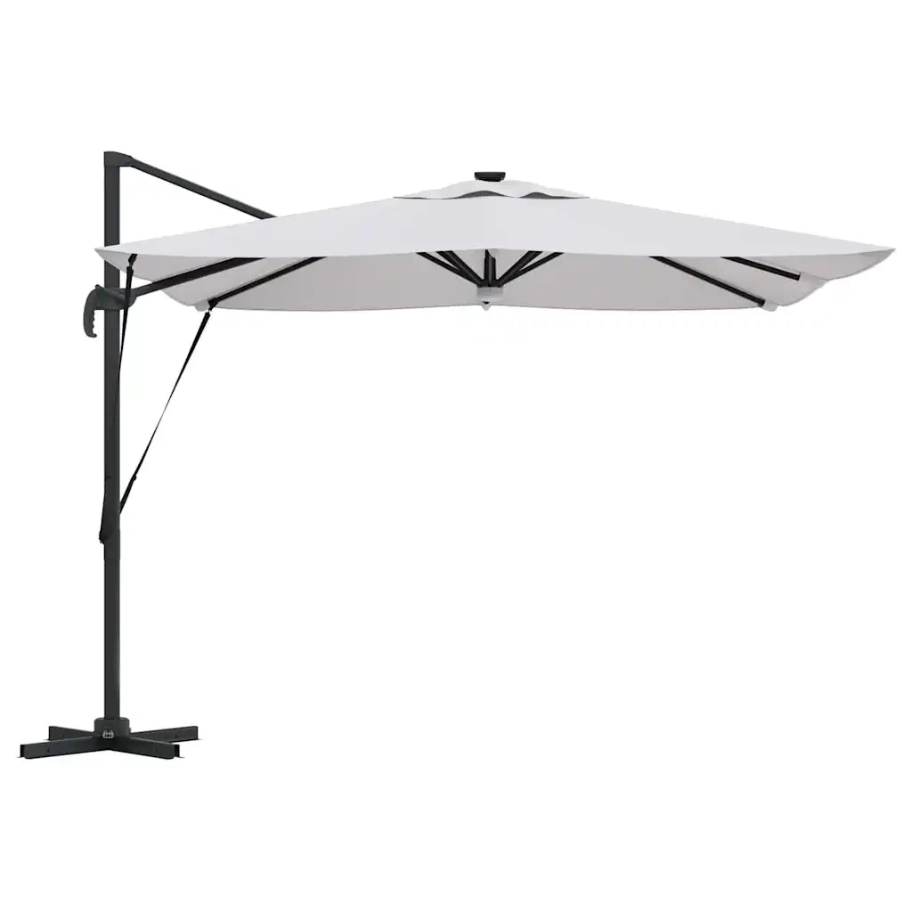 Parasol Roma Beige 286 x 284 x 270 cm Alluminio e Poliestere 42003351
