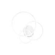 Plafoniera Frame 1 Luce Led Integrato Bianca 41W Ip20