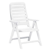 Sedia sdraio igap s6760b premiere 5 posizioni bianco