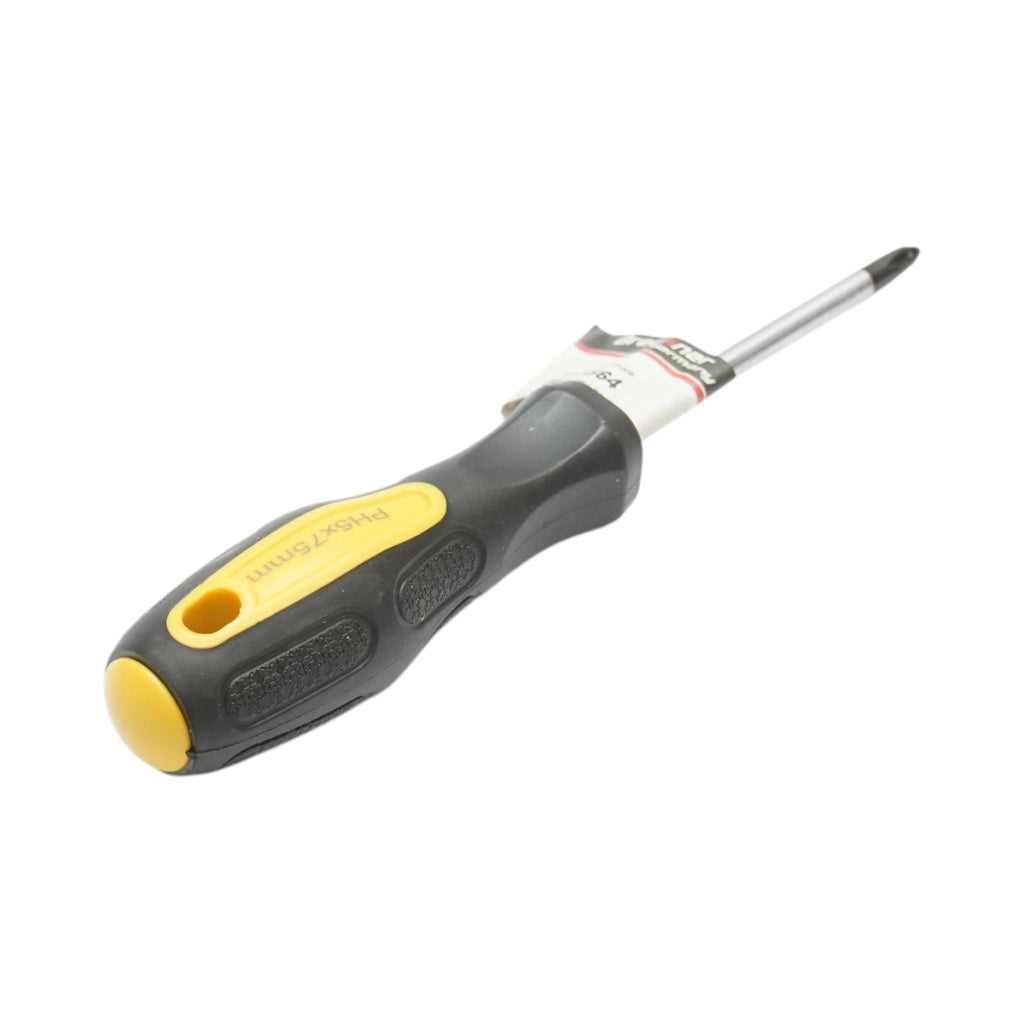 Cacciavite Phillips professionale PH5x75mm in acciaio Cr-V con punta magnetica Breckner Germany
