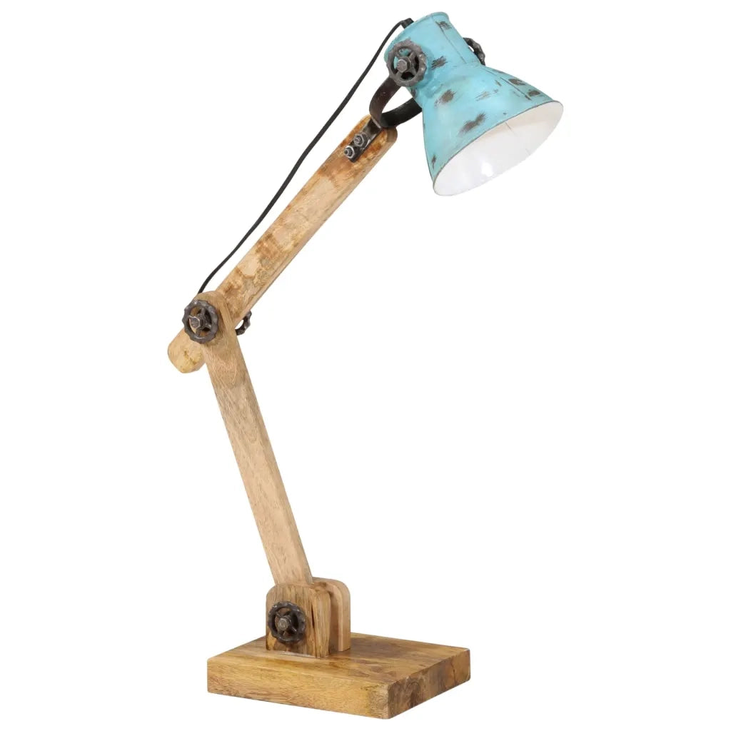 Lampada da Scrivania 25 W Blu Anticato 23x18x96 cm E27 CFW7366330