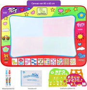 Matte aquarel per grande tavola (80x60 cm) - Strumento per acquarello magico per bambini e neonati da 3 anni in su, per un divertimento con la pittura senza residui di tracce.