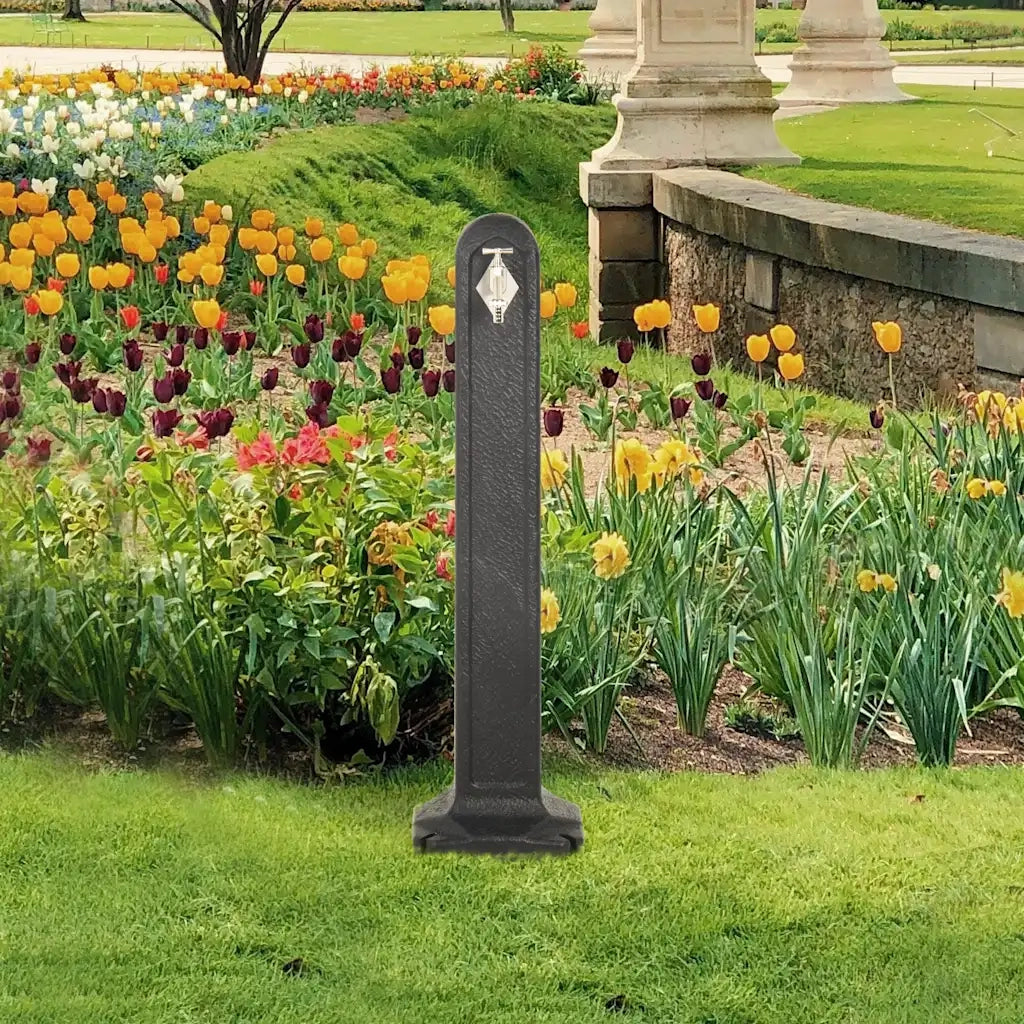Cisterna da giardino con Rubinetto Antracite Effetto Pietra CFW4551150