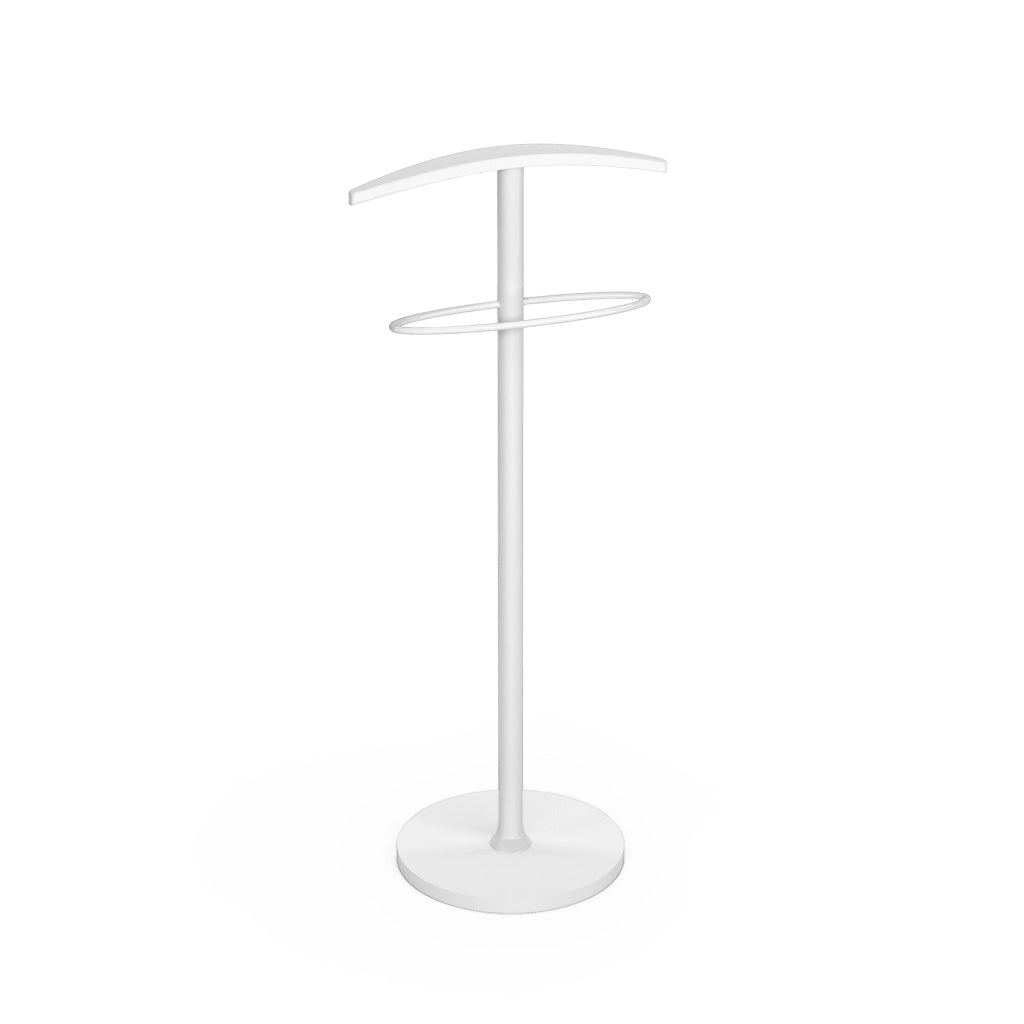 Servomuto Herdasa legno di faggio finitura e metallo bianco 109x46x34