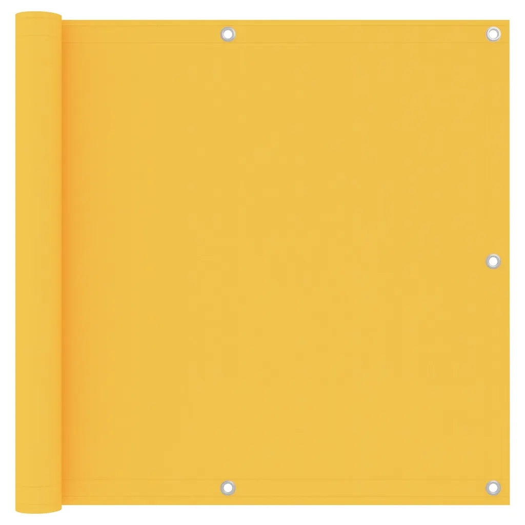 Paravento Balcone Giallo 90x400 cm in Tessuto Oxford