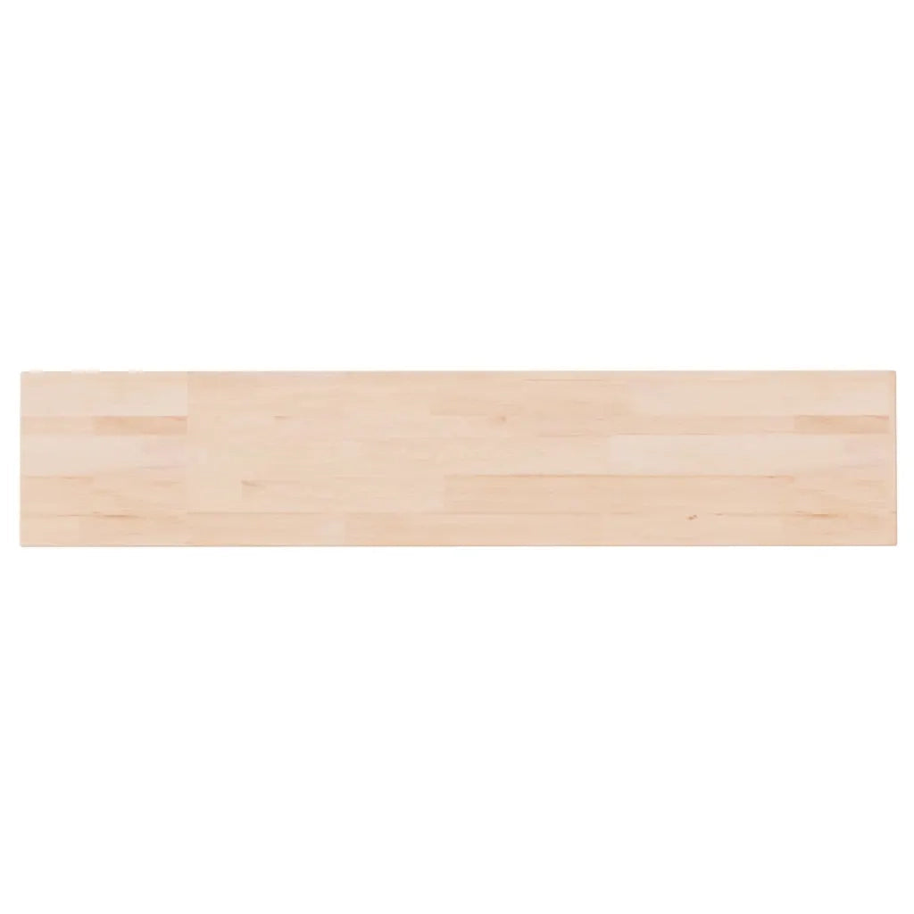 Mensola | Ripiano | Scaffale 100x20x1,5 cm Legno Massello di Rovere Non Trattato