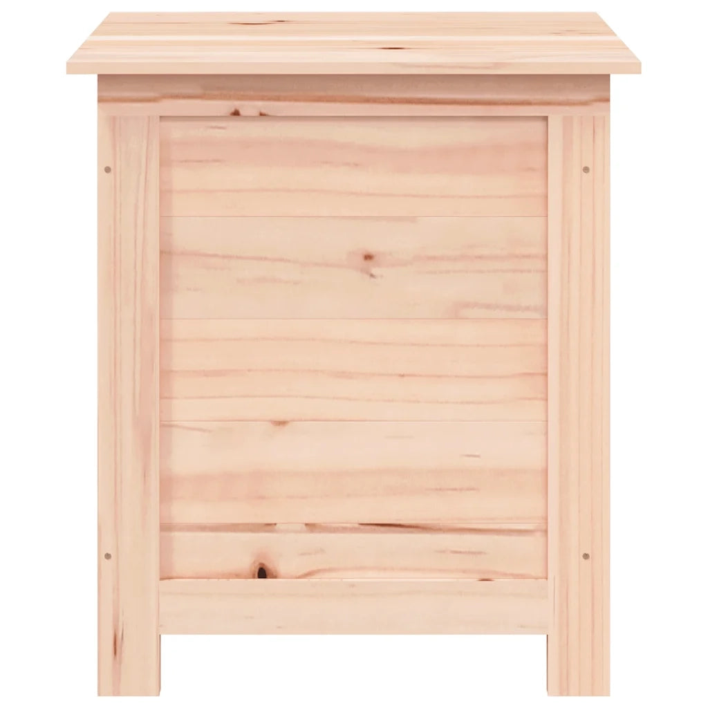 Scatola per Cuscini da Esterno 50x50x56cm Legno Massello Abete 152162