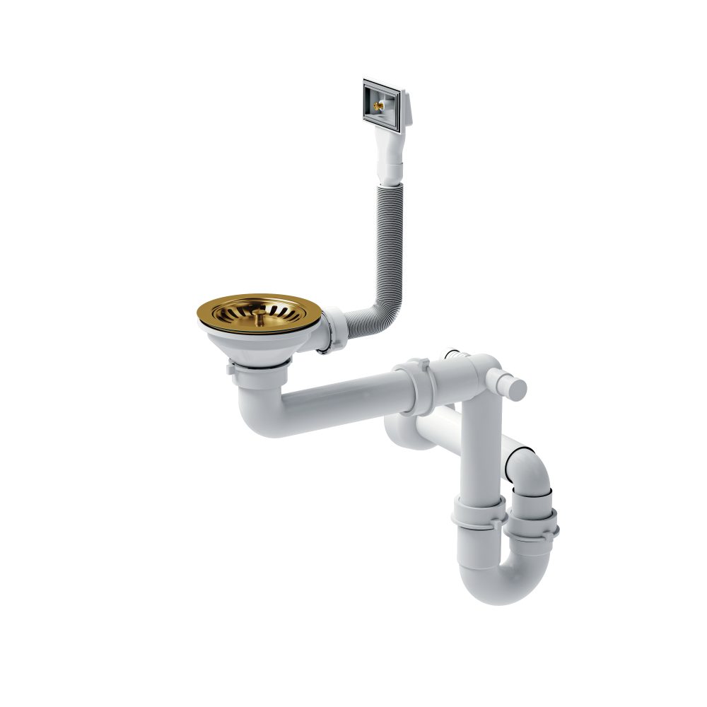 Lavello In Acciaio Anthony 50 Gold