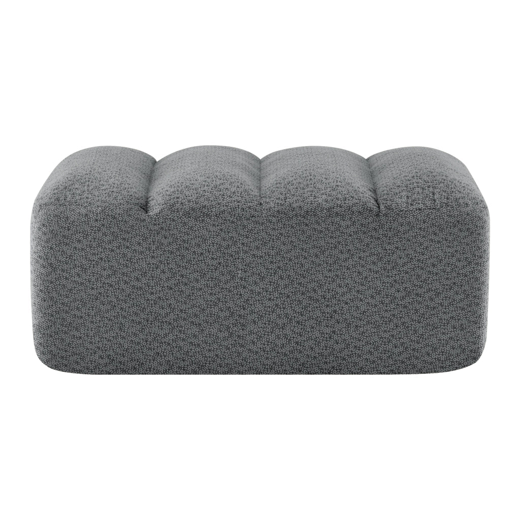 DIVANO Modulare senza montaggio in Fleece granulare Grigio 25x25x83 cm