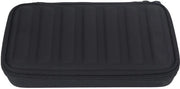 Etui per armonica in pelle PU - Tas in pelle nera - Per 7 armoniche - Sostenibile - Leggero