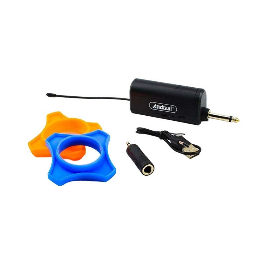 Trade Shop - Set Di 2 Microfoni Vocali Wireless Per Registrazione Trasmissione In Diretta Q-mic558 -