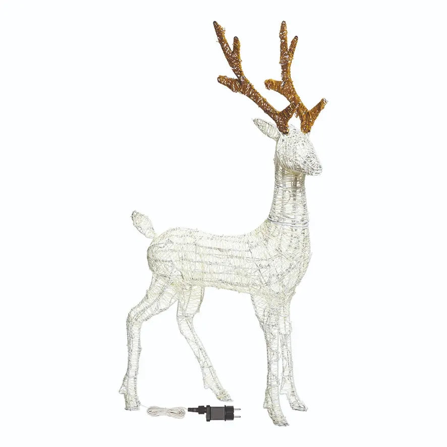 Renna 3D H105 cm 200 LED Traditional IP44 timer