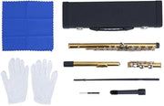 Strumento musicale per principianti C Fluit - 16 tasti - ermetico - suono lucido - materiale rame - ideale come regalo