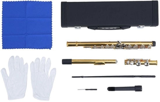 Strumento musicale per principianti C Fluit - 16 tasti - ermetico - suono lucido - materiale rame - ideale come regalo