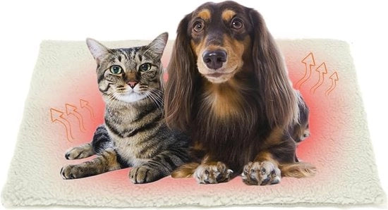 Decken Auto-Scaldante per Cani e Gatti - Extra Caldo, Felpato e Soffice, Decken Termico per Animali di Compagnia